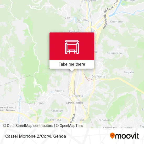 Castel Morrone 2/Corvi map