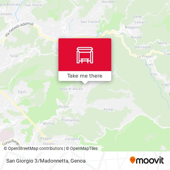 San Giorgio 3/Madonnetta map