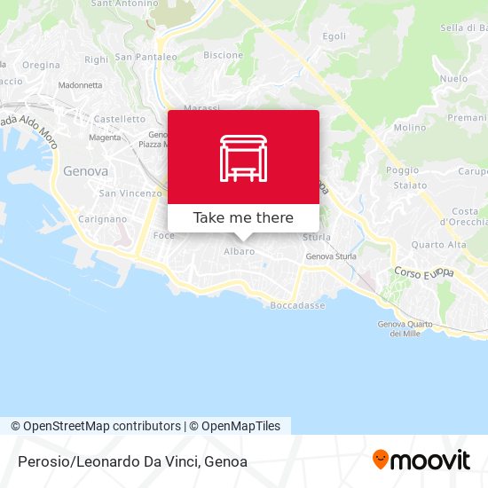 Perosio/Leonardo Da Vinci map