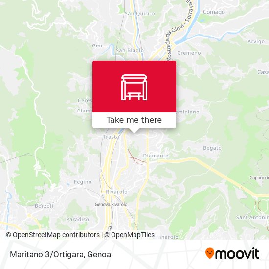 Maritano 3/Ortigara map