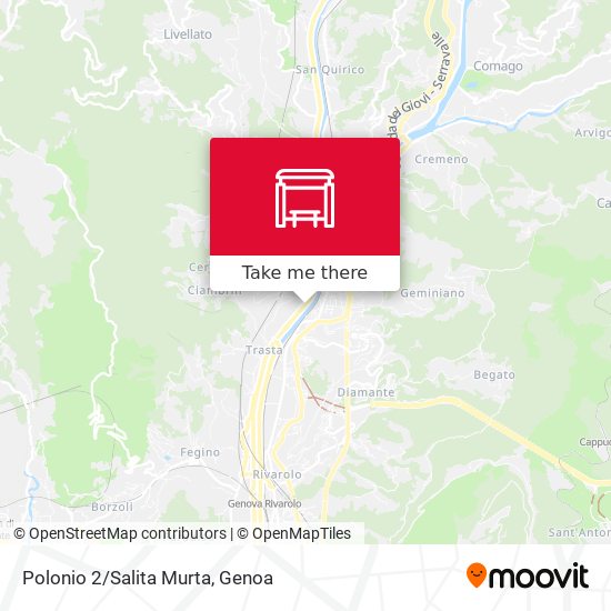 Polonio 2/Salita Murta map
