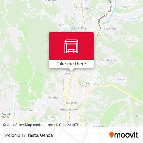 Polonio 1/Trasta map