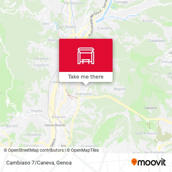 Cambiaso 7/Caneva map