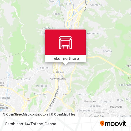 Cambiaso 14/Tofane map