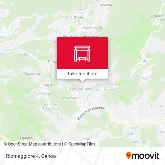 Riomaggiore 4 map