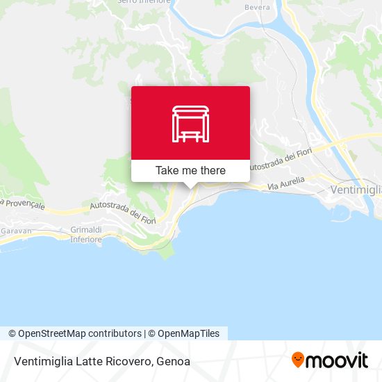 Ventimiglia Latte Ricovero map