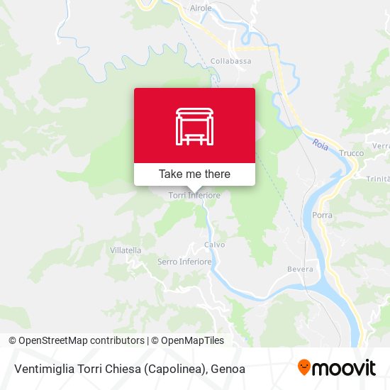 Ventimiglia Torri Chiesa (Capolinea) map