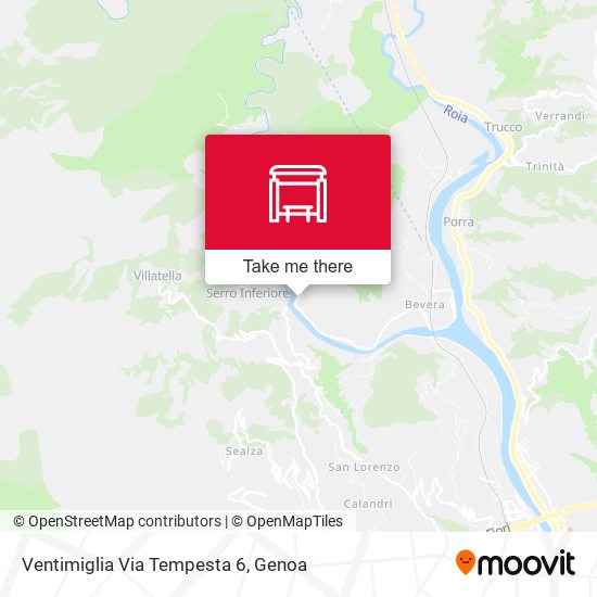 Ventimiglia Via Tempesta 6 map