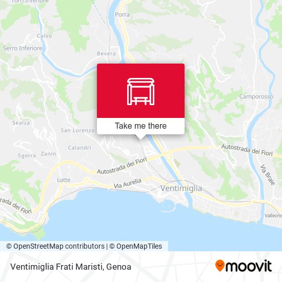 Ventimiglia Frati Maristi map