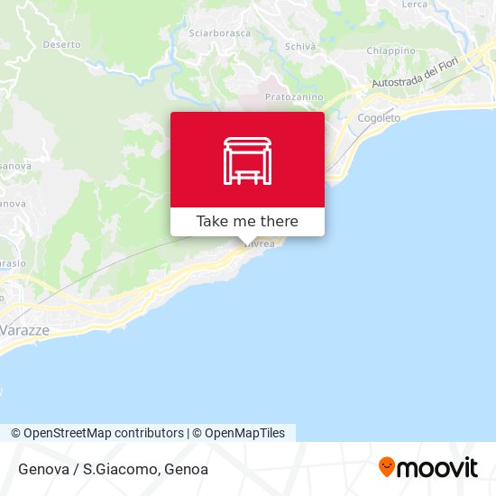 Genova / S.Giacomo map