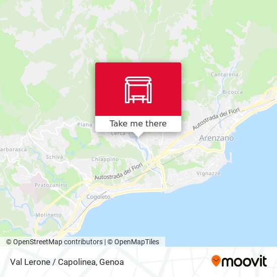 Val Lerone / Capolinea map