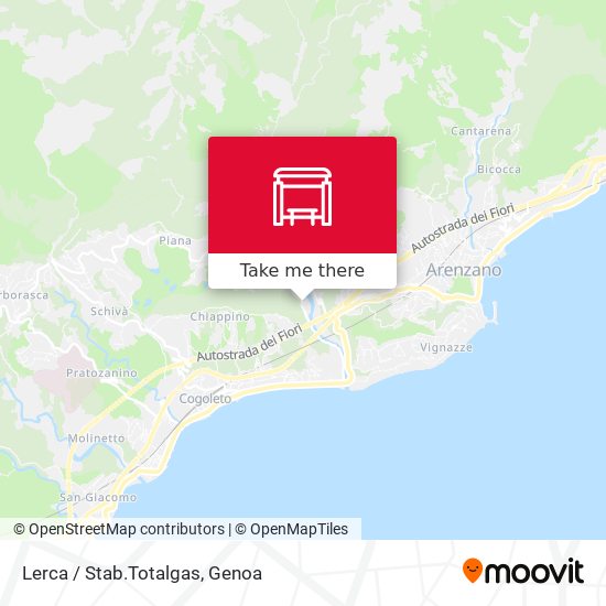 Lerca / Stab.Totalgas map