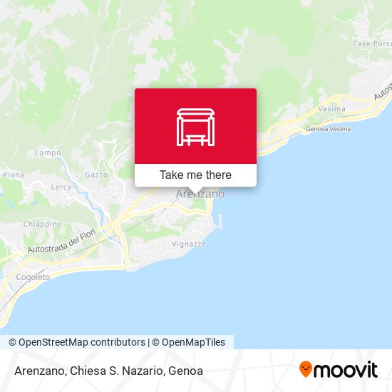 Arenzano, Chiesa S. Nazario map