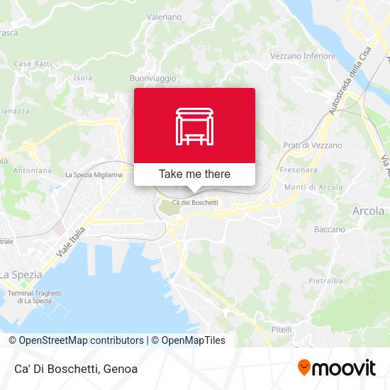 Ca' Di Boschetti map