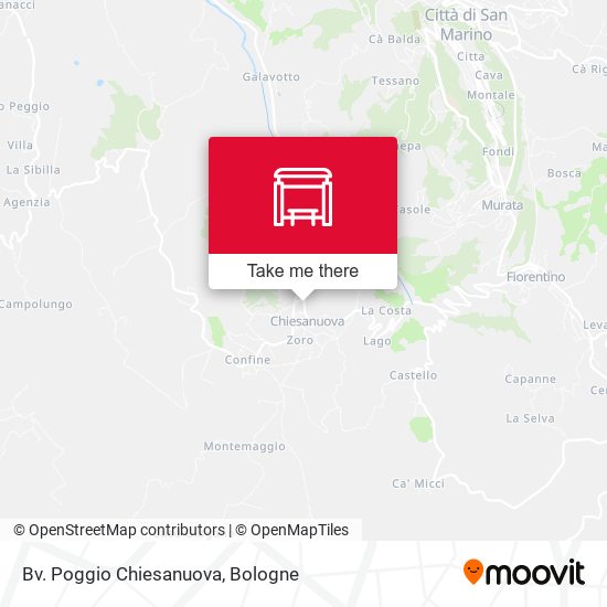 Bv. Poggio Chiesanuova map