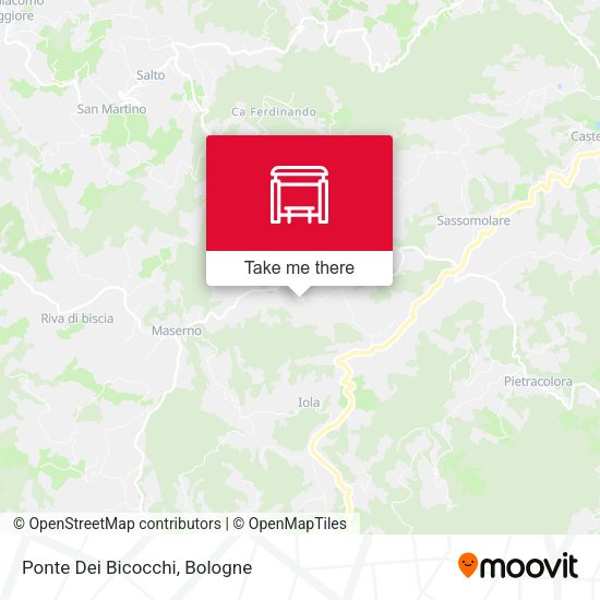 Ponte Dei Bicocchi map