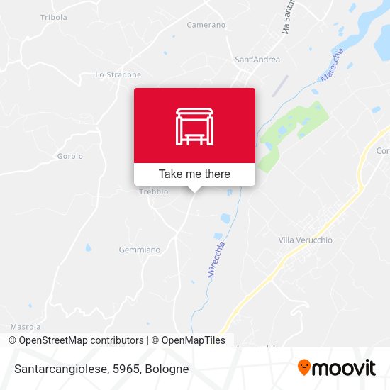 Santarcangiolese, 5965 map