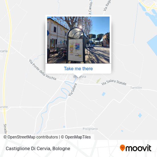 Castiglione Di Cervia map