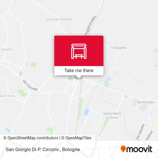 San Giorgio Di P. Circonv. map