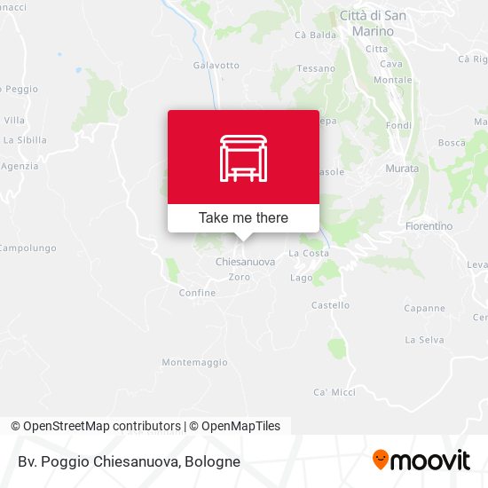 Bv. Poggio Chiesanuova map