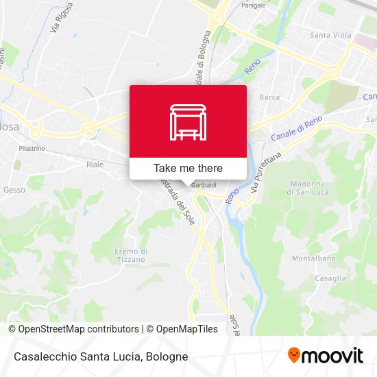 Casalecchio Santa Lucia map