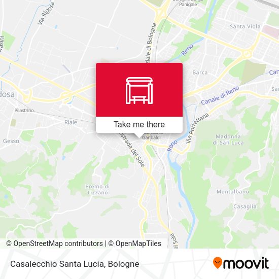 Casalecchio Santa Lucia map