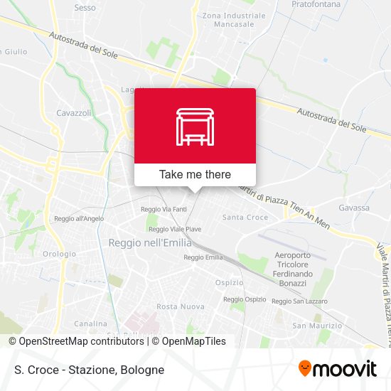 S. Croce - Stazione map