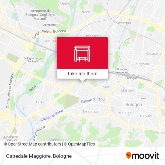 Ospedale Maggiore map