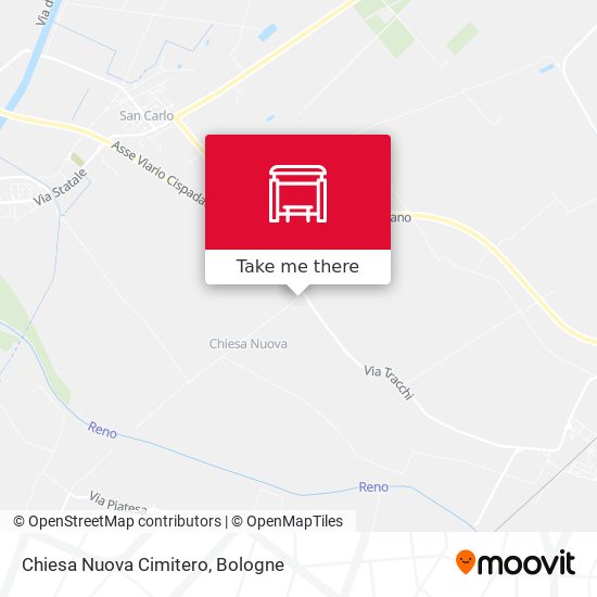 Chiesa Nuova Cimitero map