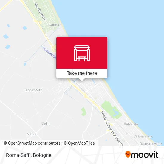Roma-Saffi map