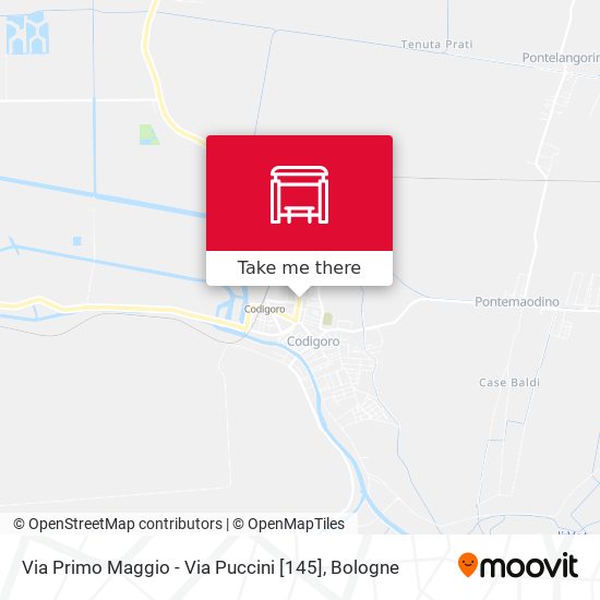 Via Primo Maggio - Via Puccini [145] map