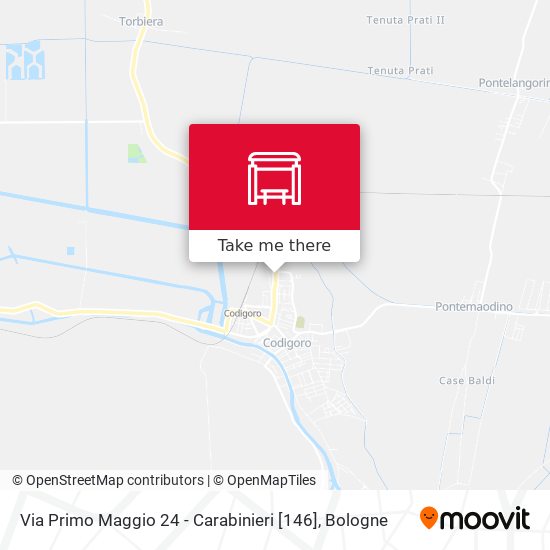 Via Primo Maggio 24 - Carabinieri [146] map