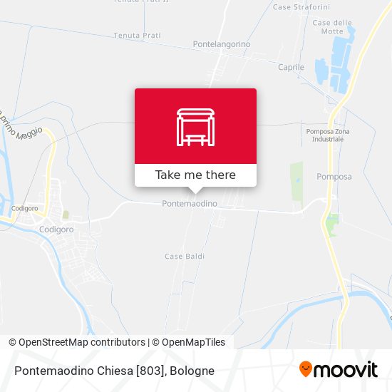 Pontemaodino Chiesa [803] map