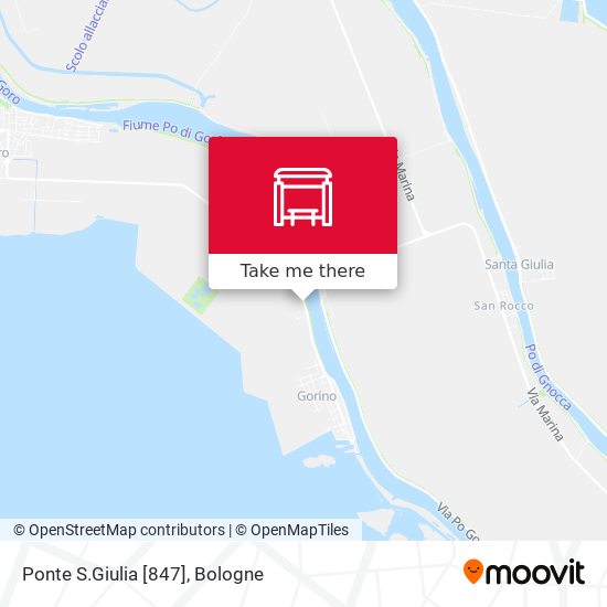Ponte S.Giulia [847] map