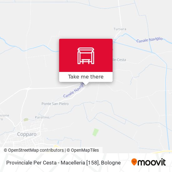 Provinciale Per Cesta - Macelleria [158] map