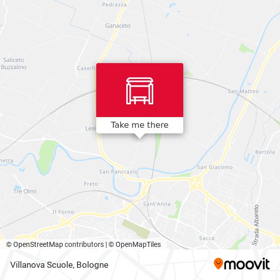 Villanova Scuole map