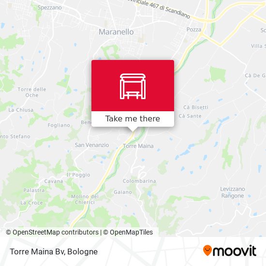 Torre Maina Bv map