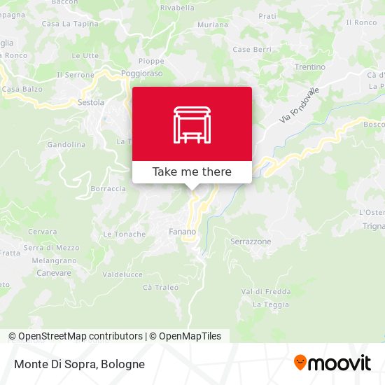 Monte Di Sopra map