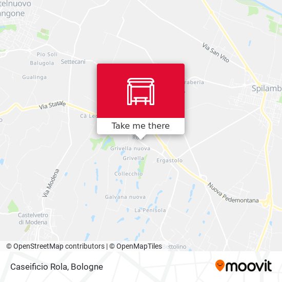 Caseificio Rola map