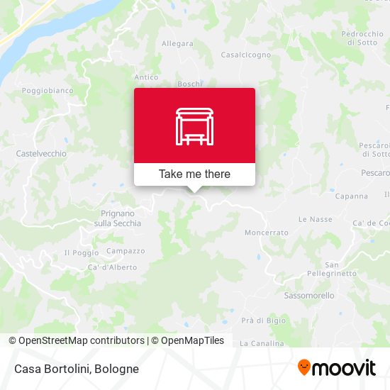 Casa Bortolini map