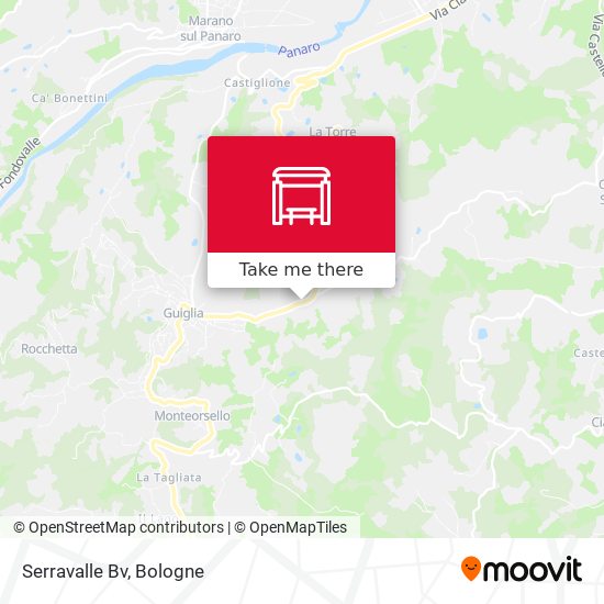 Serravalle Bv map