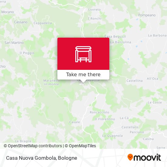 Casa Nuova Gombola map