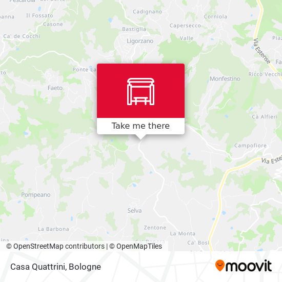 Casa Quattrini map