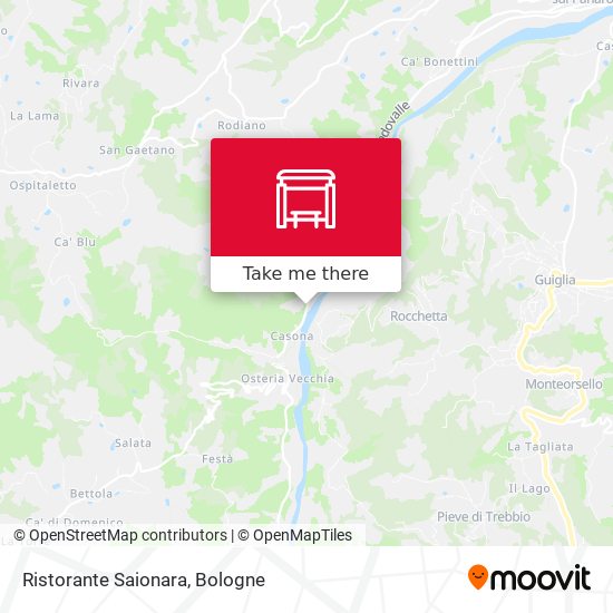Ristorante Saionara map