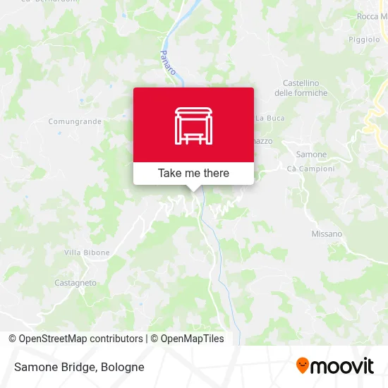 Samone Bridge map