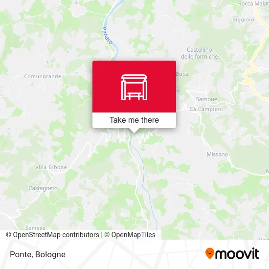 Ponte map