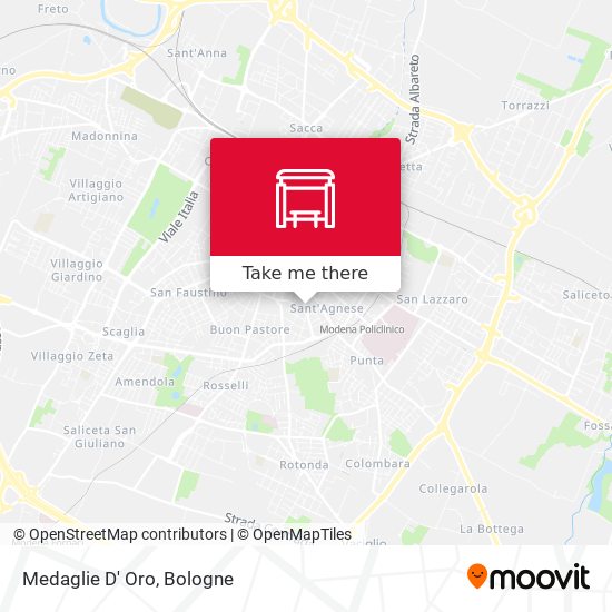 Medaglie D' Oro map