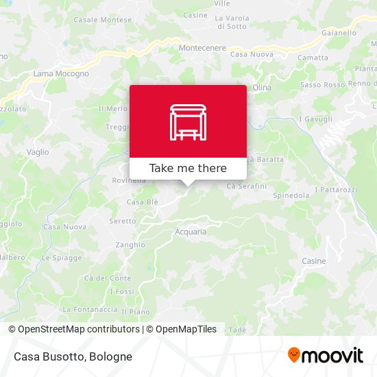 Casa Busotto map