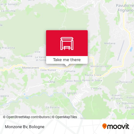 Monzone Bv map