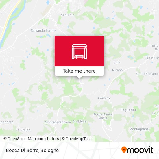 Bocca Di Borre map